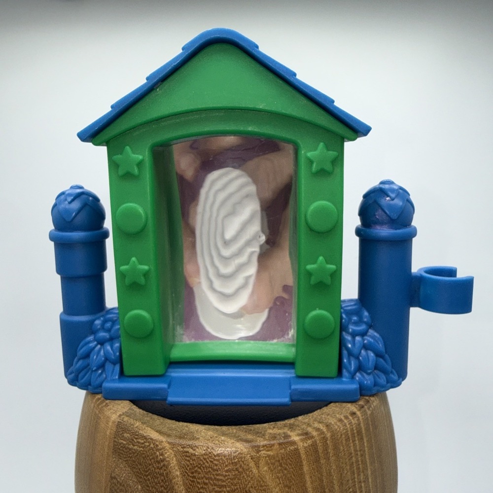 Fisher Price Little People 2003 Blue Carnival Amusement Park Fun House Mirror